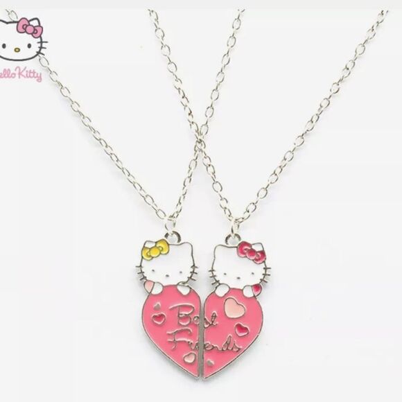Brand new Hello Kitty Best Friends Pair necklaces - Picture 1 of 4